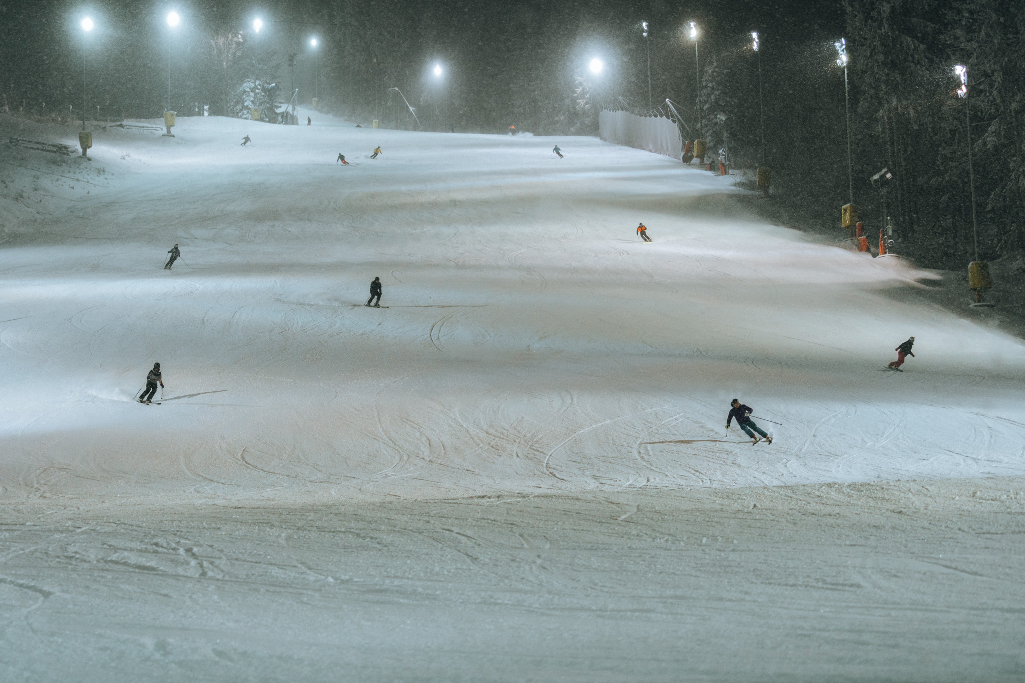 Nachtskifahren Semmering Hirschenkogel